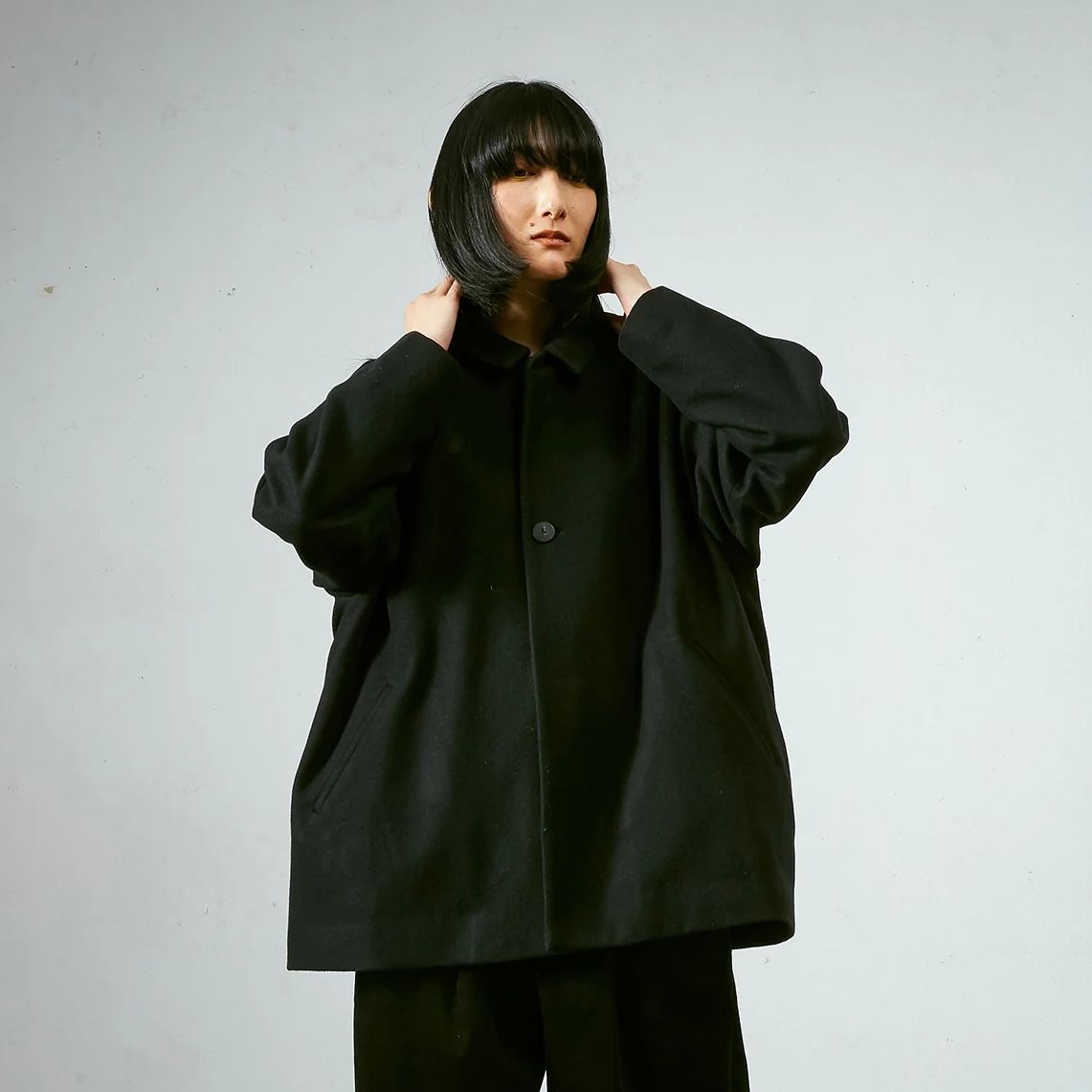 【残り一点】メルトンBIGハーフコート