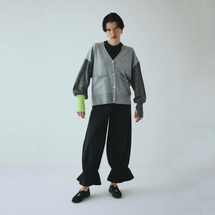 【残り一点】Bicolor Knit Cardigan