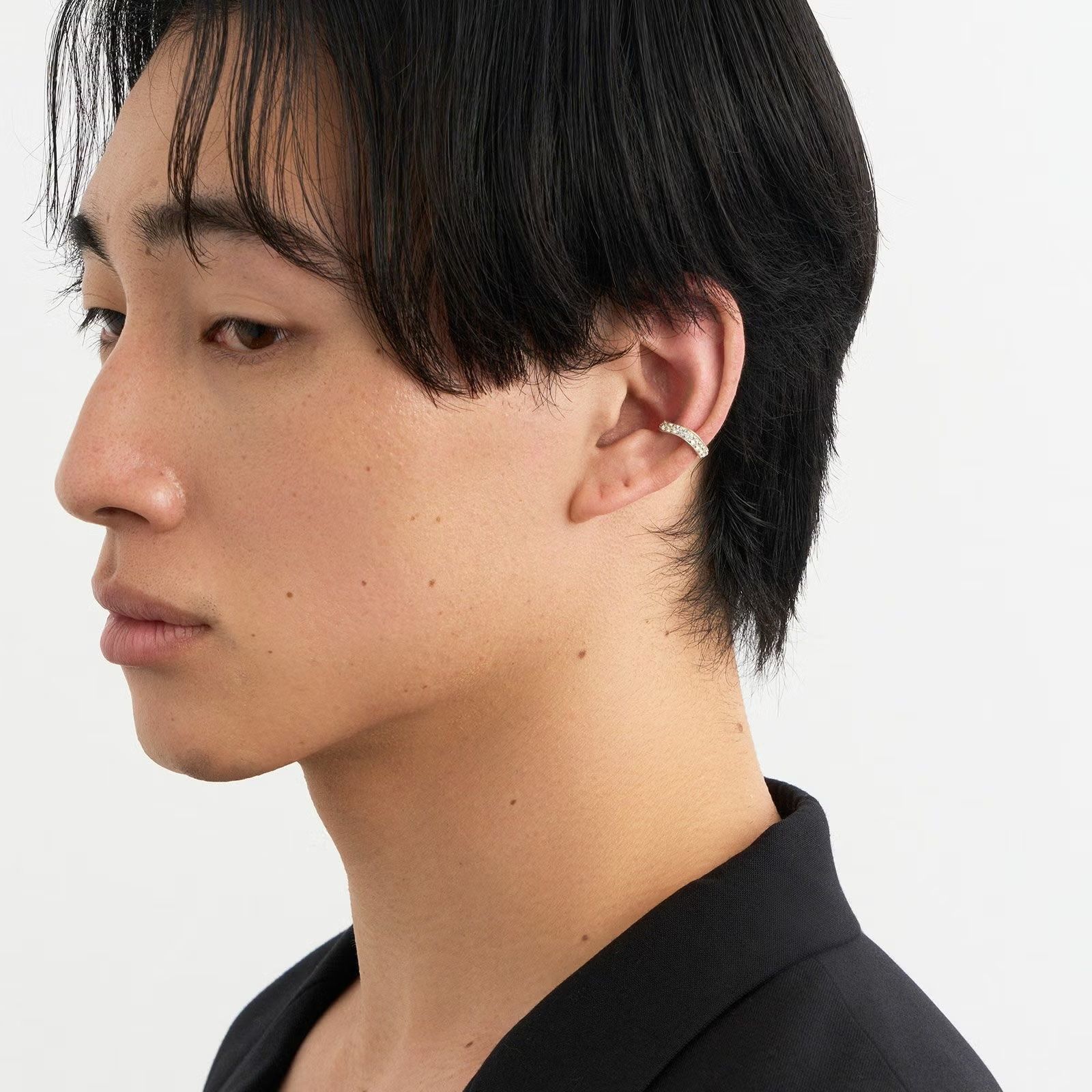 【お取り寄せ注文可能】Curved Eternity Ear Cuff