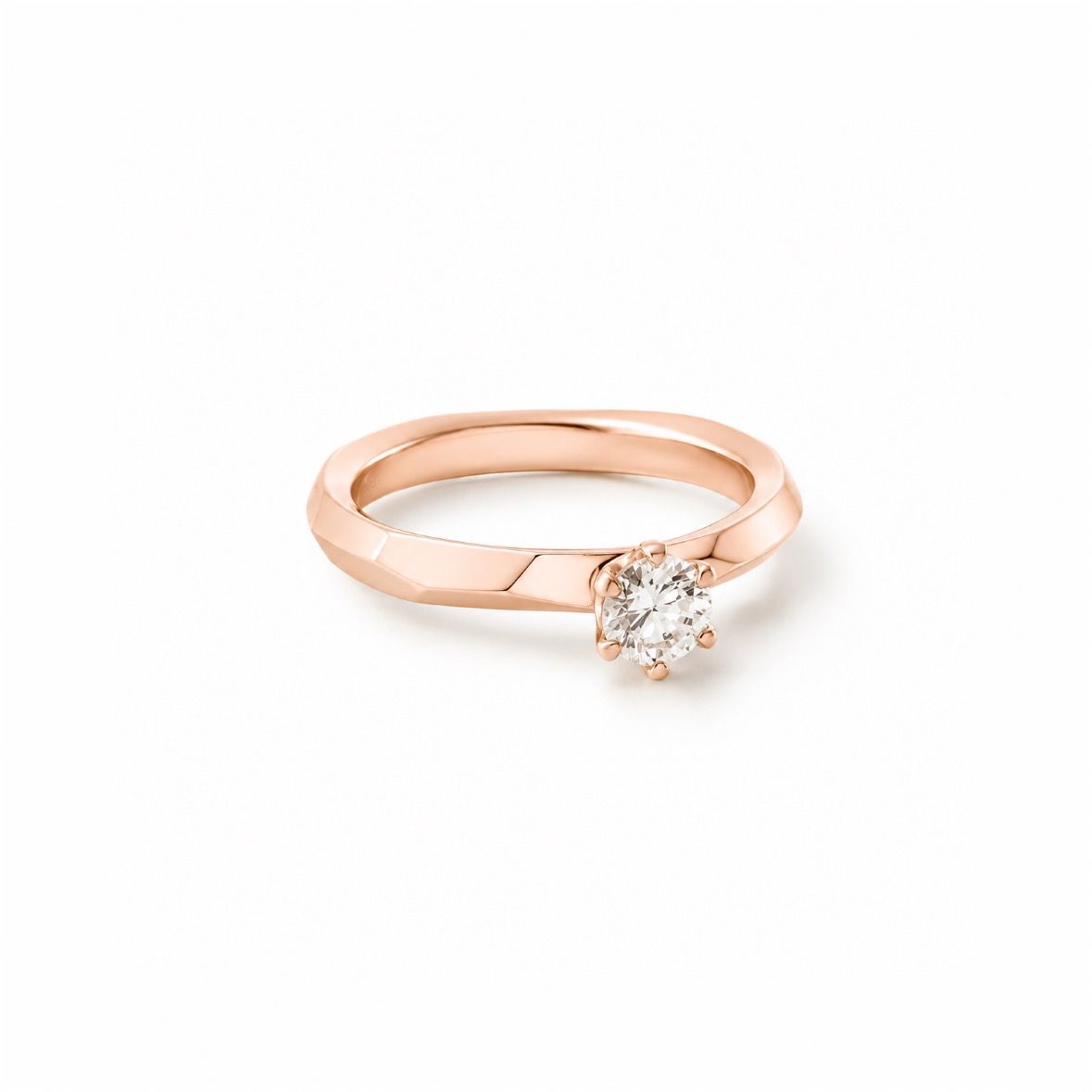 【お取り寄せ注文可能】Quon Round Ring(K18 PINK GOLD)