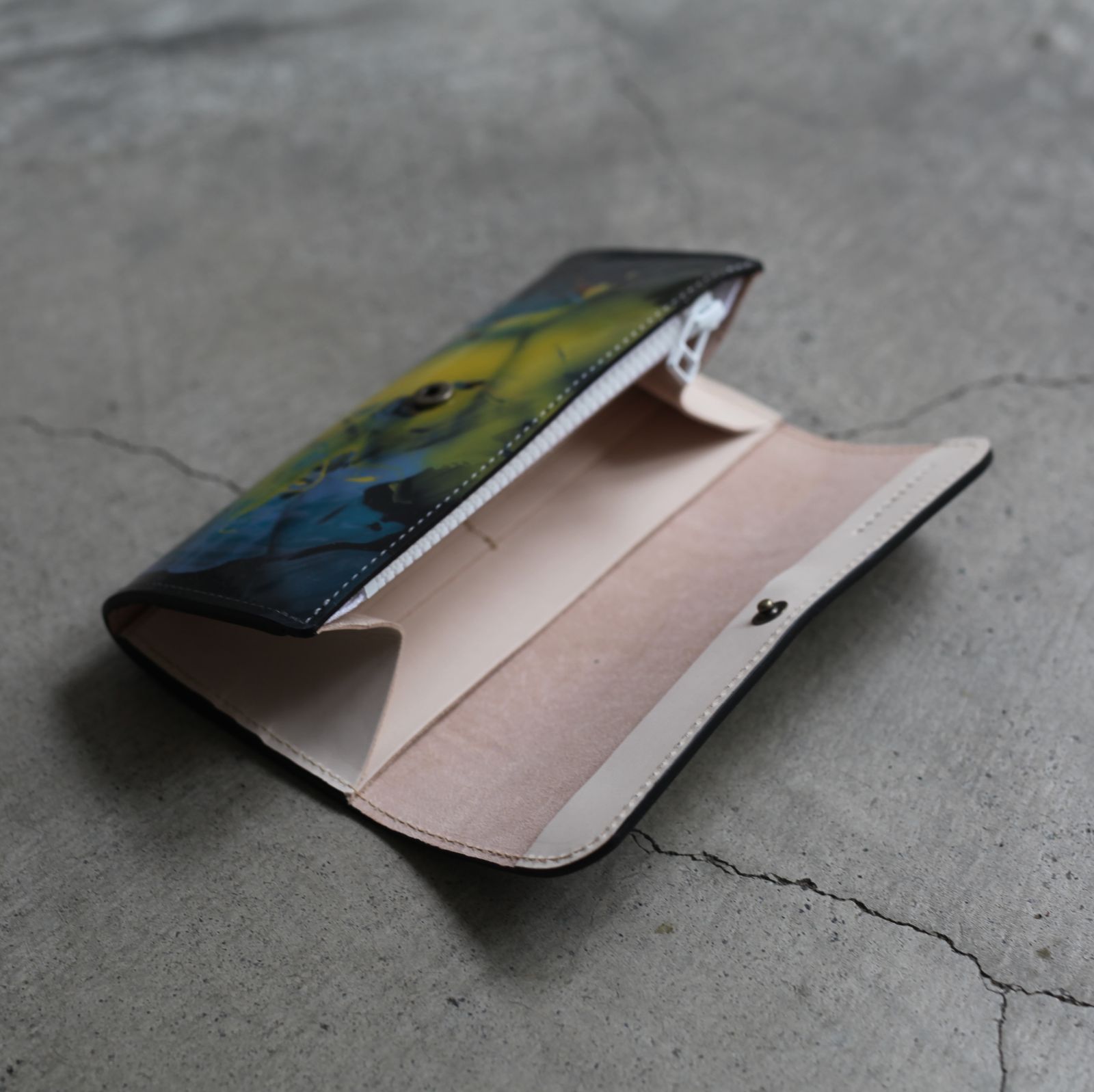 【残り一点】Paint Wallet(LONG)