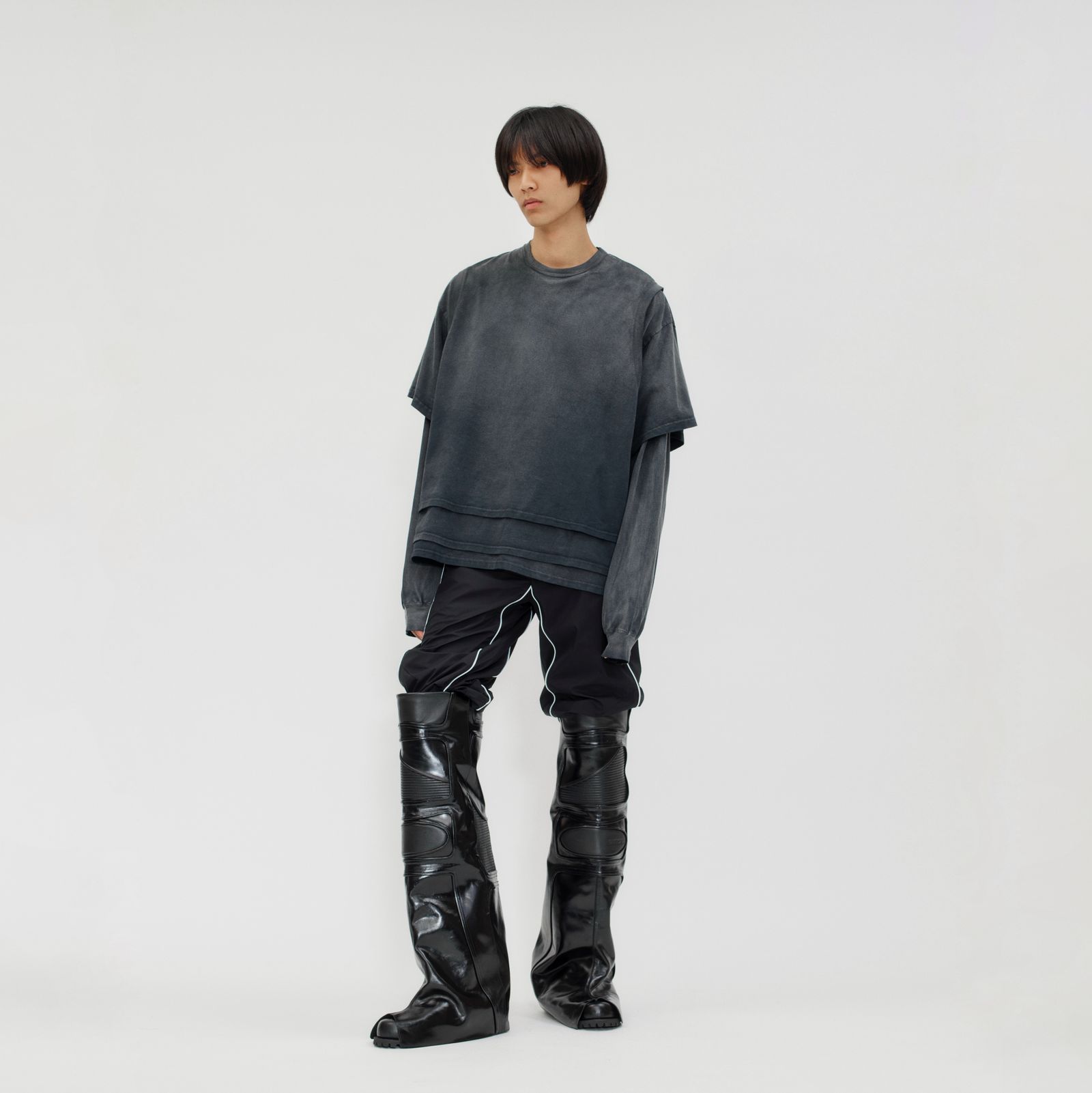 【残り一点】Pigmented 3 Layered T-shirt