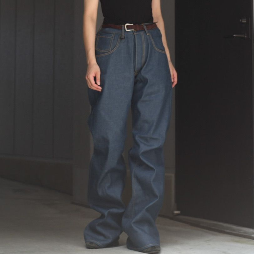 SOSHIOTSUKI - 【残り一点】Front Lowrized Flare Denim | ACRMTSM ...