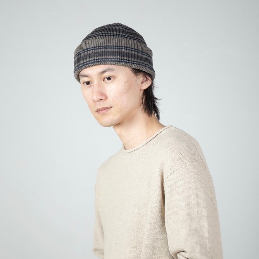【残り一点】RV Border Short Beanie