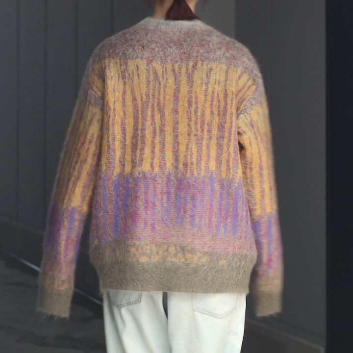 【残りわずか】Tree Jaquard Mohair Sweater
