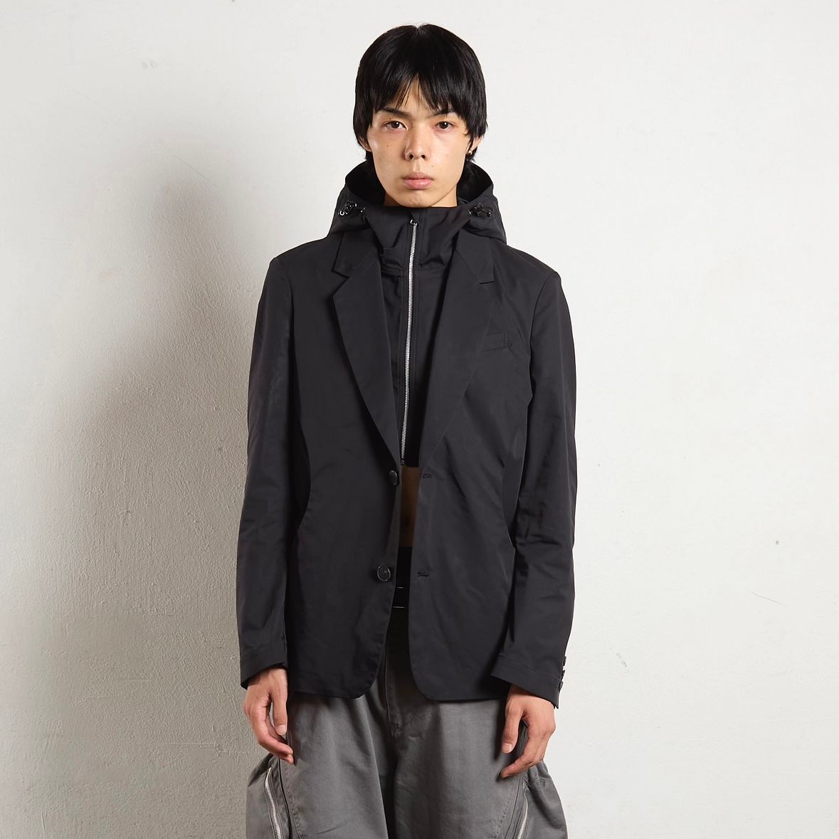 【残り一点】Detachable Hooded Blazer