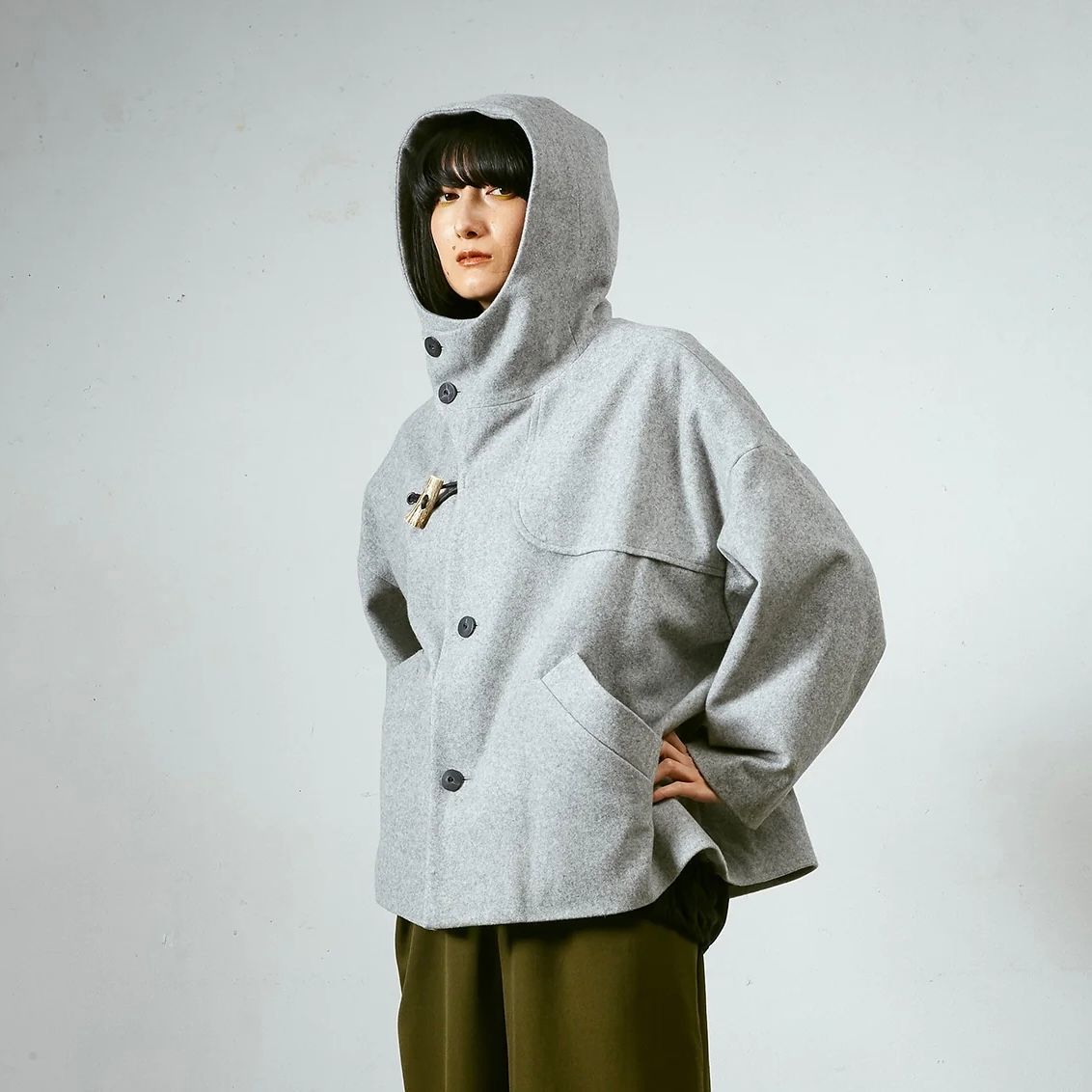 【残り一点】メルトンダッフルショートCT