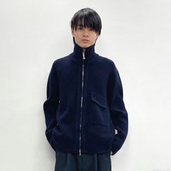 【残り一点】Zip High Neck Knit