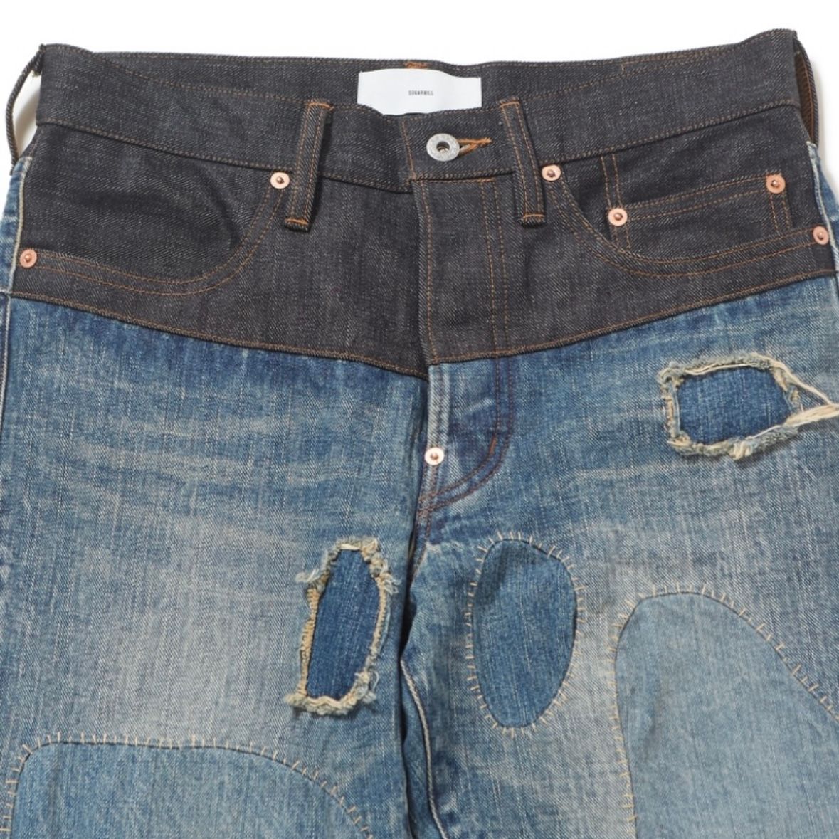 【残り一点】Stratum Denim Pants Flared Cut