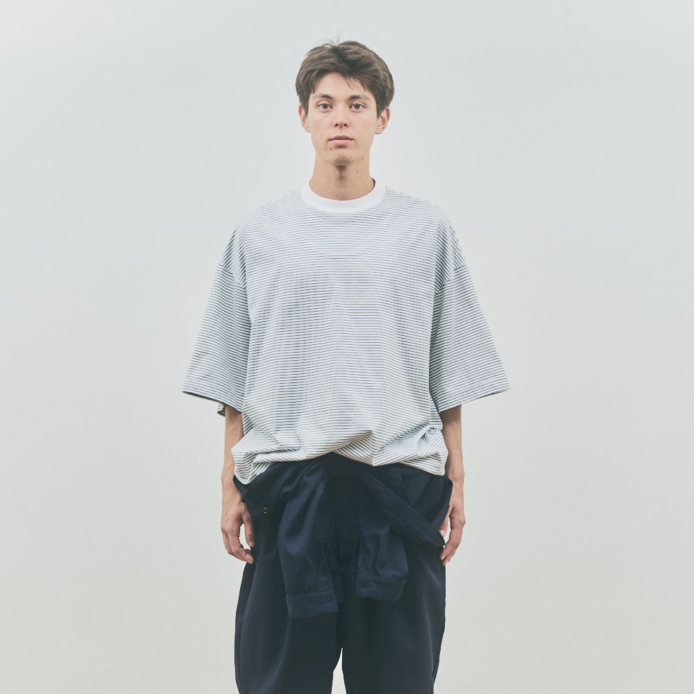 【残りわずか】Balloon Border Short Sleeve T-shirt