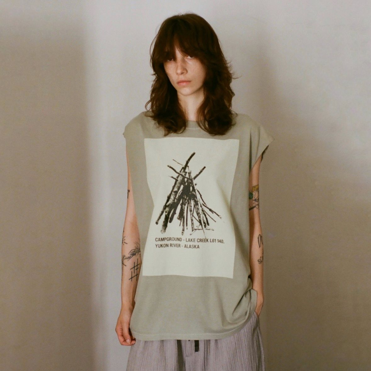 【残り一点】Garment Dye N/S T-shirt