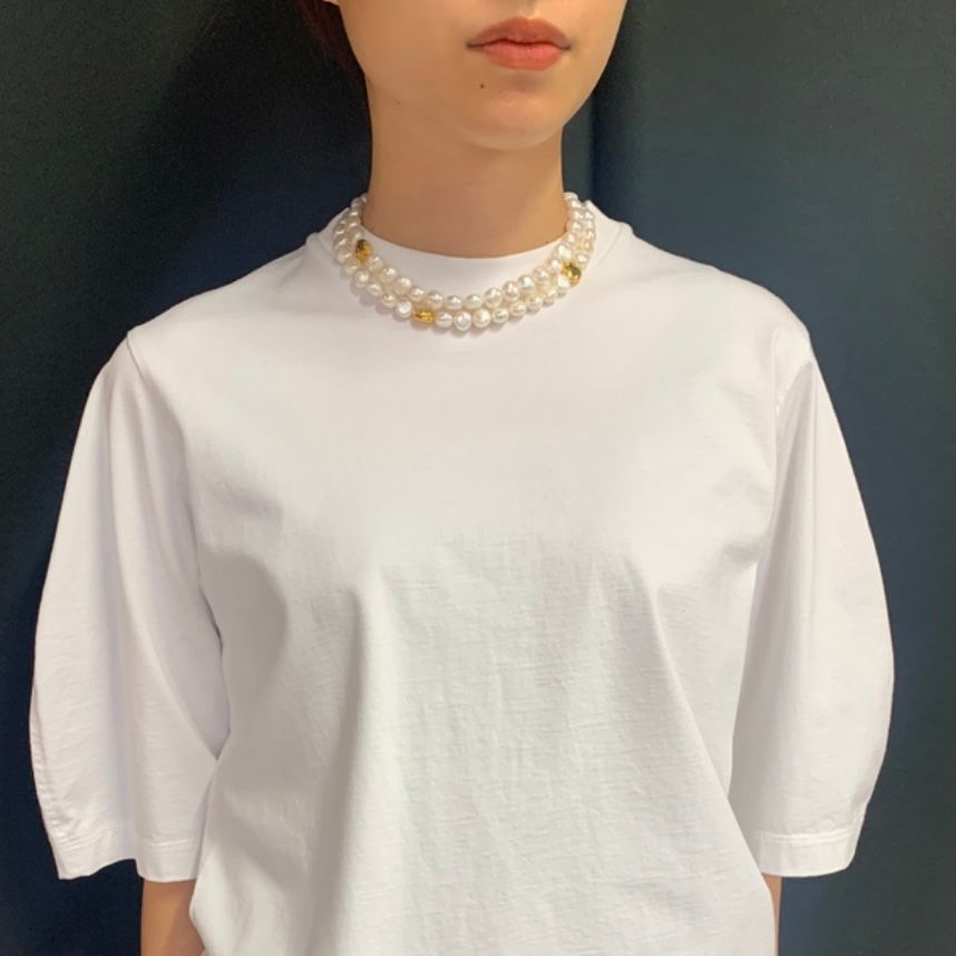 【お取り寄せ注文可能】Baroque Pearl Double Necklace