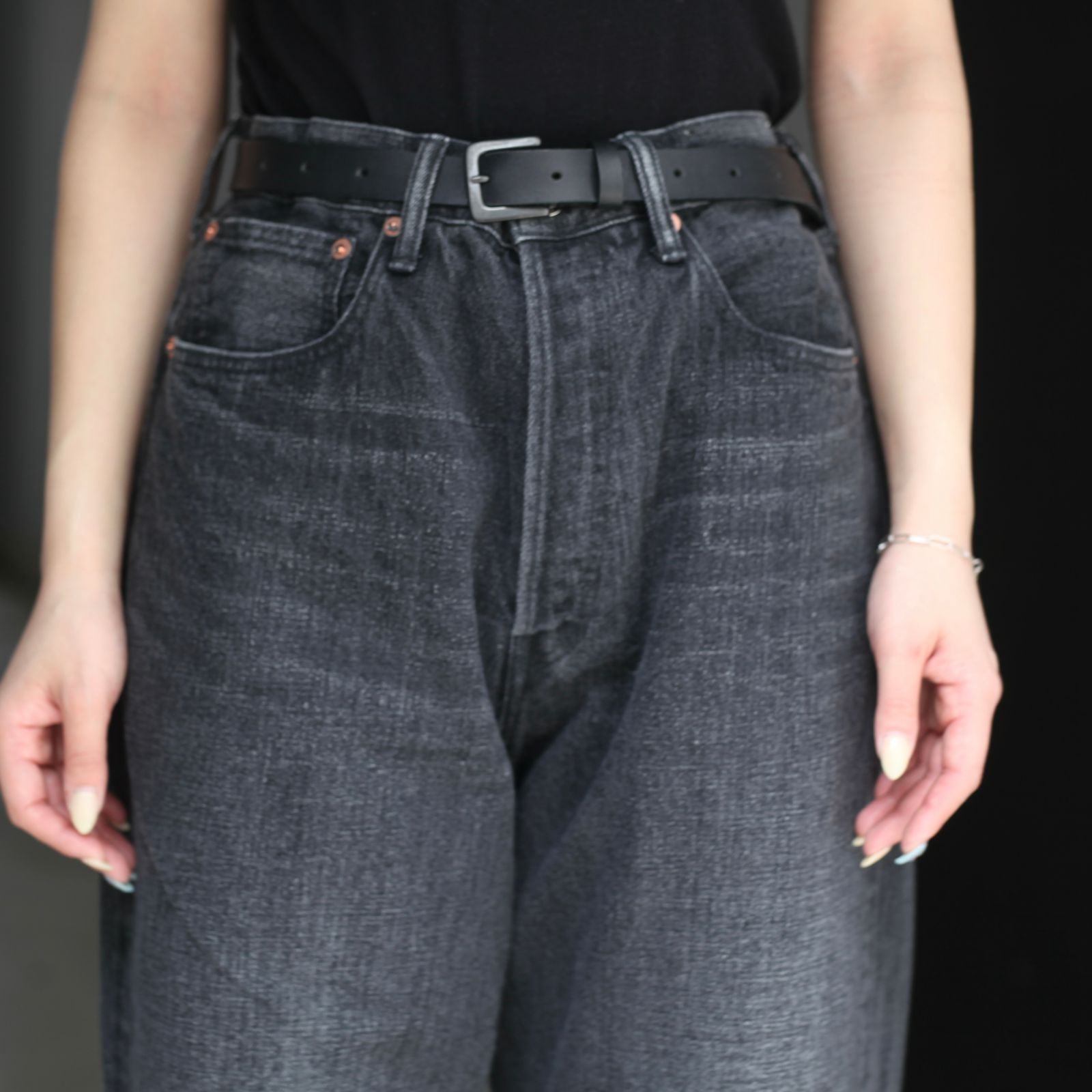 【残り一点】5pocket Straight Pants(USED FADE)