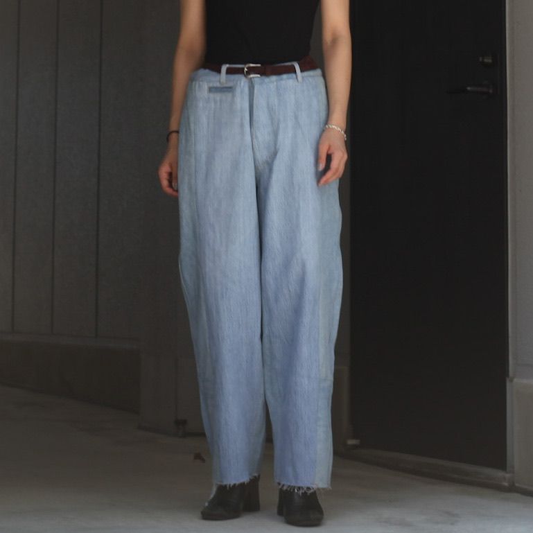 【残り一点】Reconstructed Super Baggy Slacks Denim_2(M)