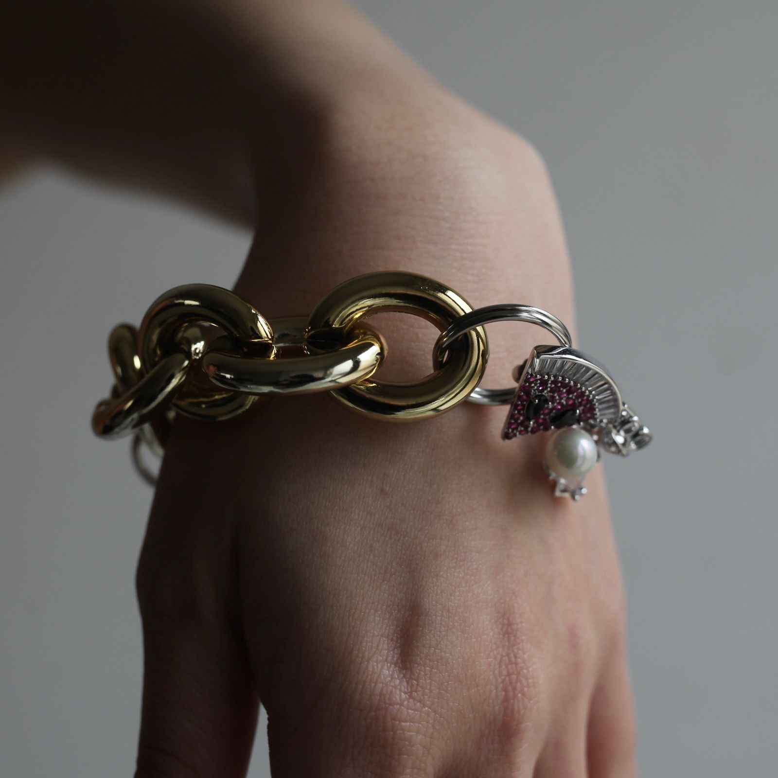 【残り一点】Material Mix Bracelet(FREESTYLE)