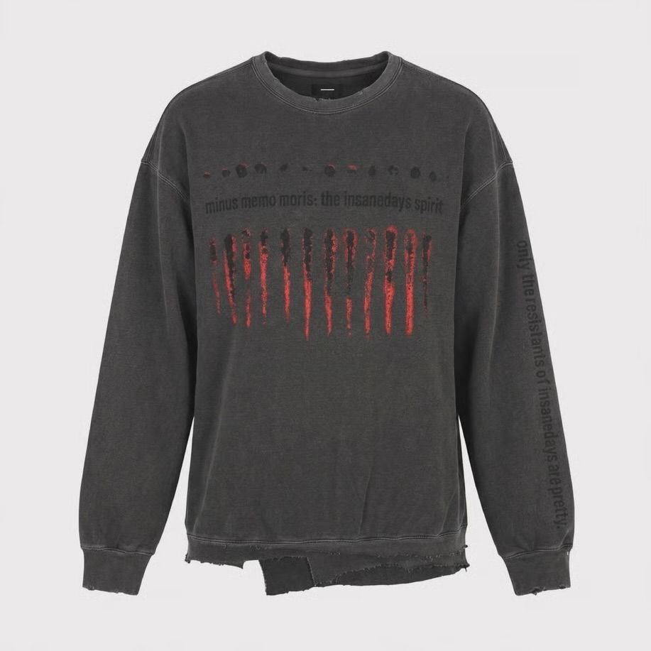 【残り一点】Bootleg Crew Sweat With Damaged(ERROR S)