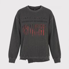 【残り一点】Bootleg Crew Sweat With Damaged(ERROR S)