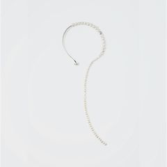 【お取り寄せ注文可能】Baroque Pearl Drop Line Open Necklace