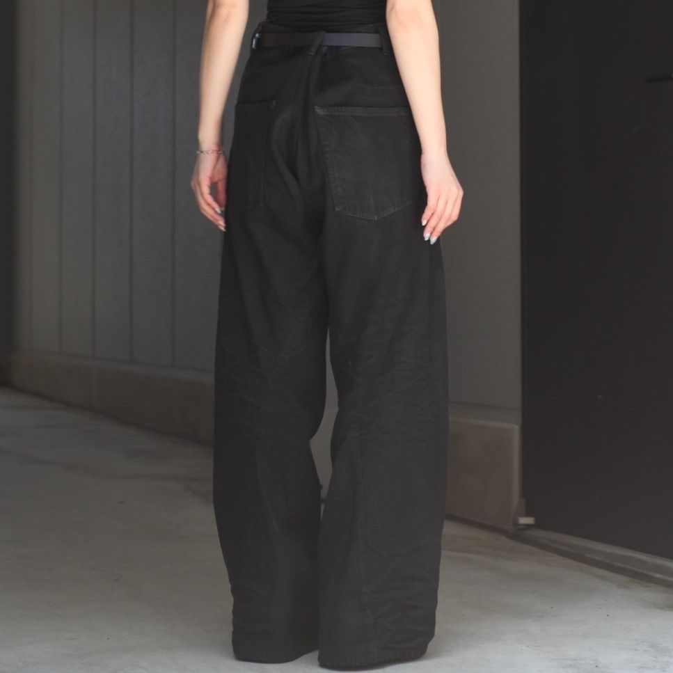 【残りわずか】3D Twisted Wide Leg Jeans