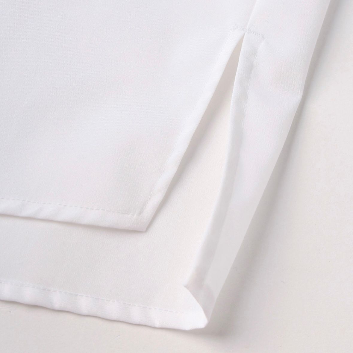 【残り一点】High Count Broadcloth Embroidery Patch Short Sleeve Shirt