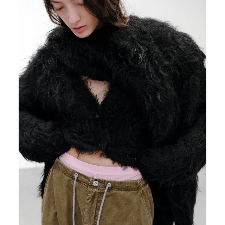 【残り一点】Shaggy Knit Cardigan