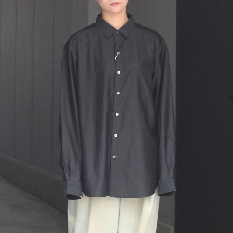 【残りわずか】36G Wool Atmosphere Shirt