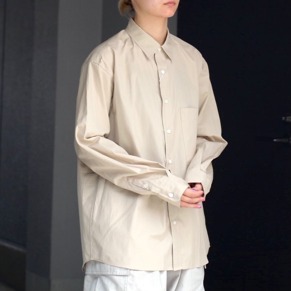 UNIVERSAL PRODUCTS - 【残りわずか】T.M. Regular Collar Shirt