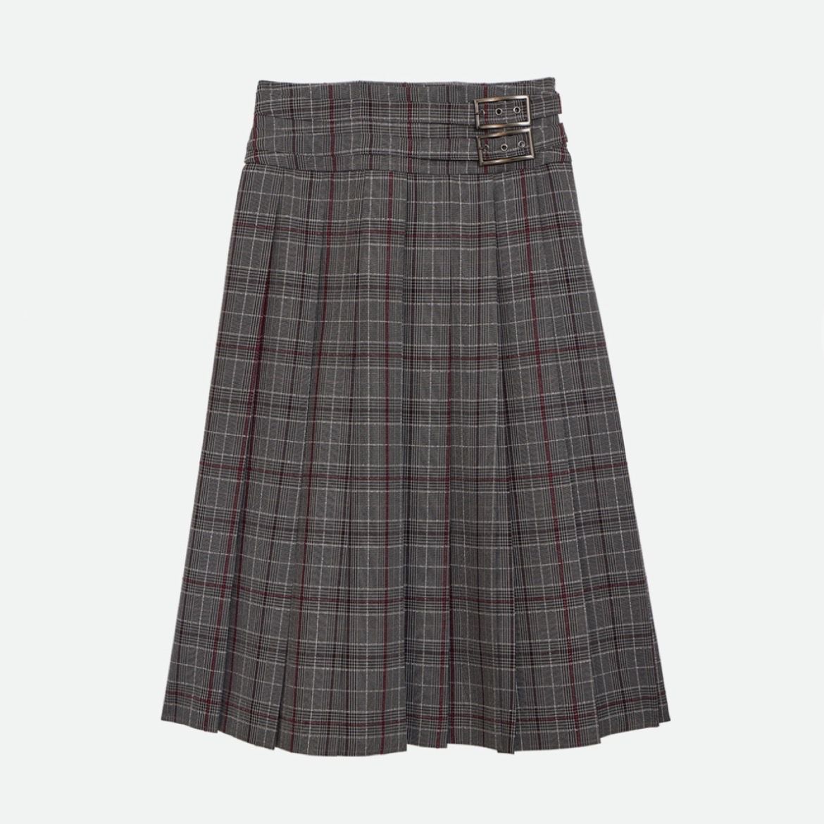 【残り一点】Check Wrap Like Midi Skirt