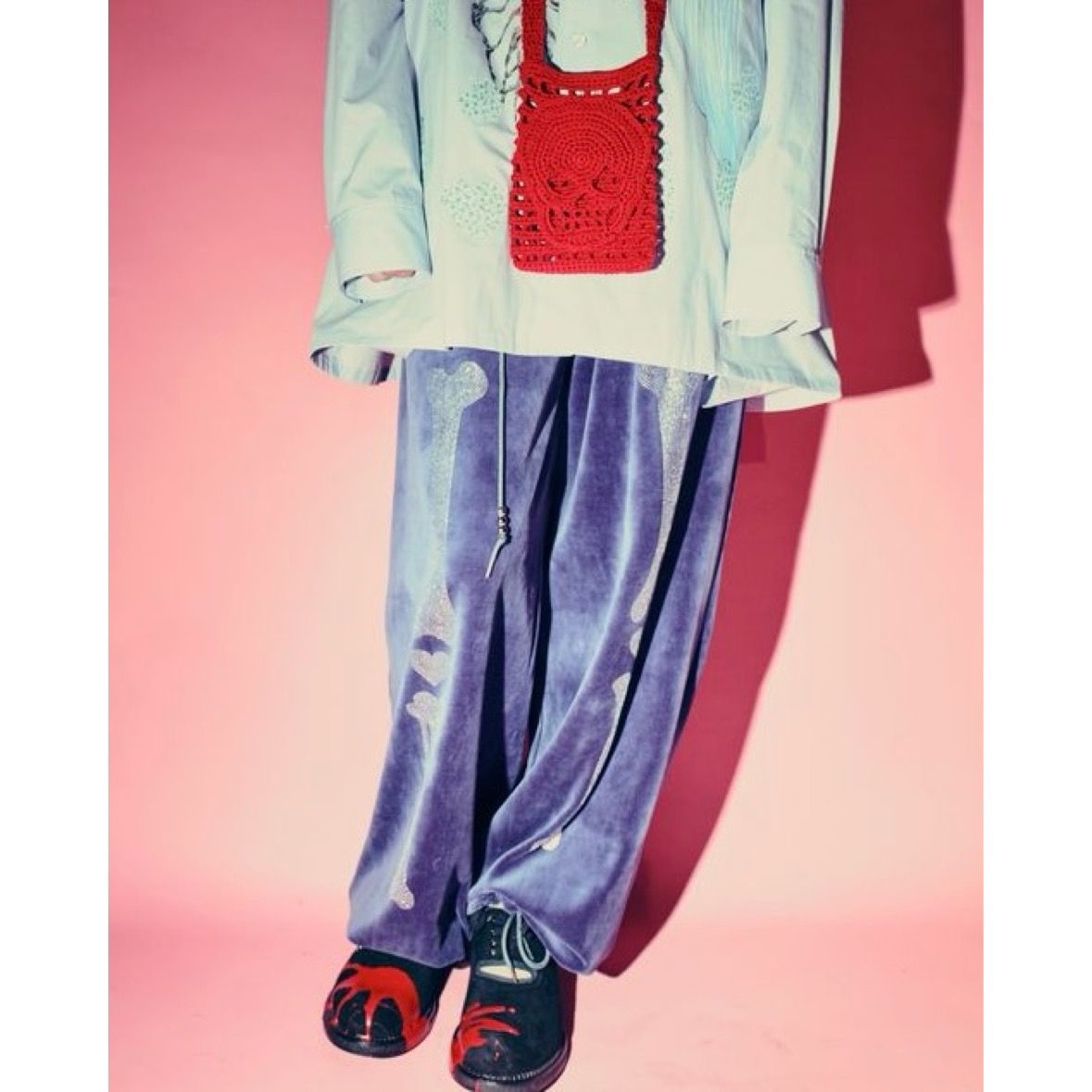 【残り一点】Skull Bone Pants