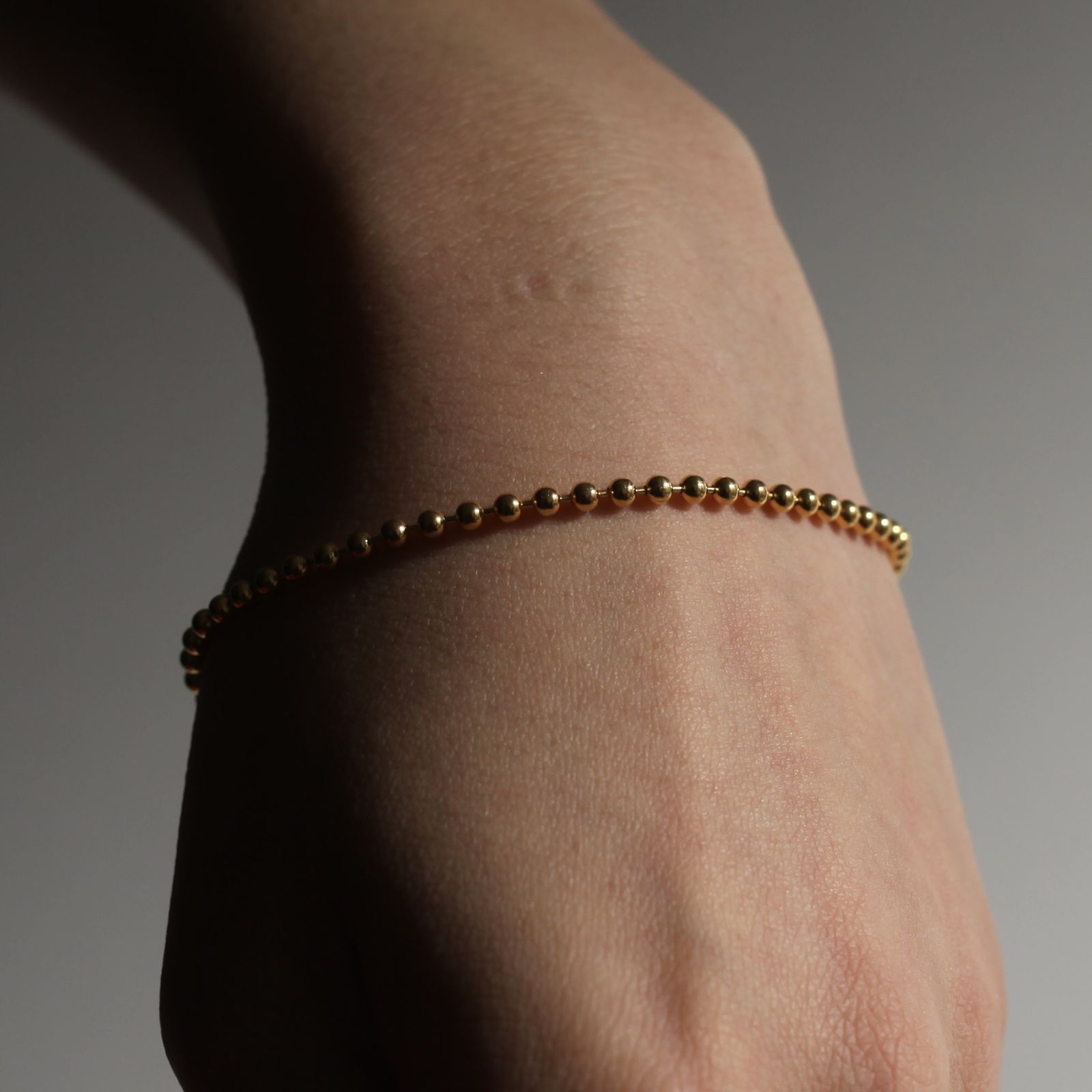 【お取り寄せ注文可能】Unisex Ball Chain Bracelet