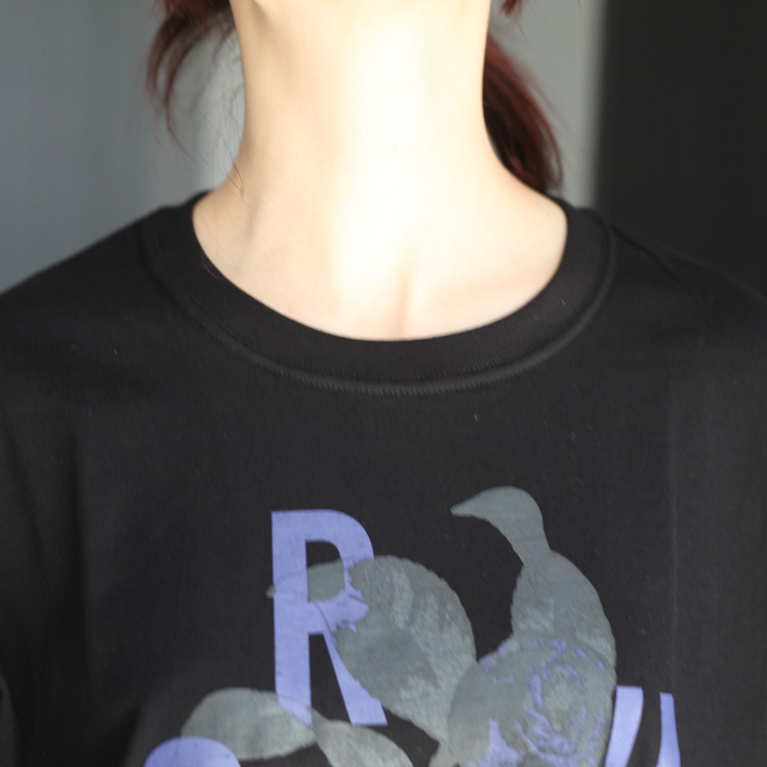 【残り一点】Print Tee(MASK PURPLE)