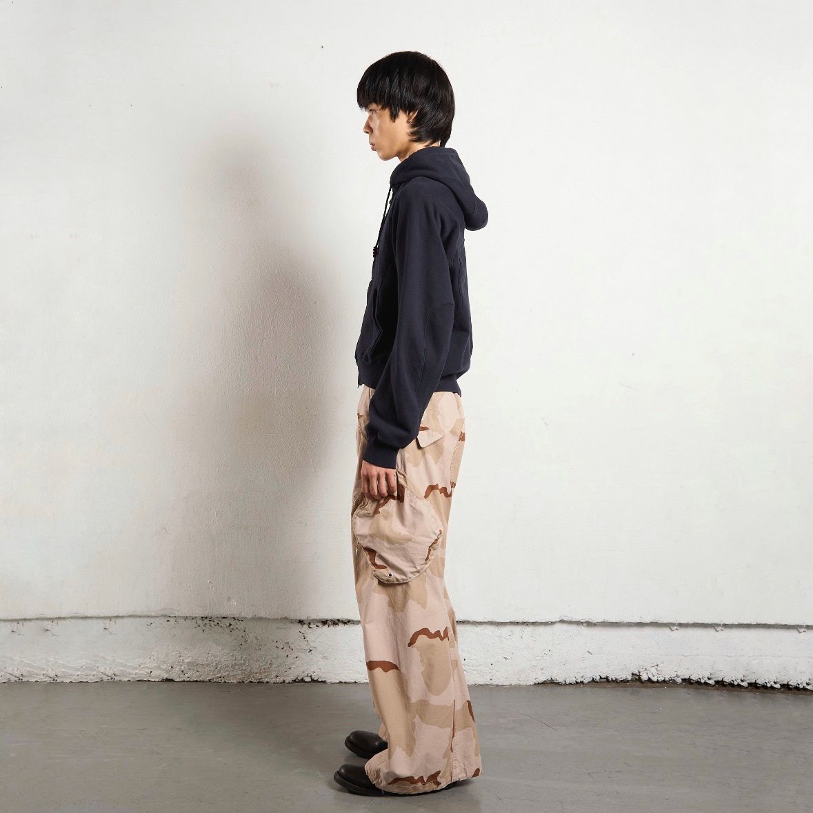 【残り一点】Panelled Zip Up Hoodie
