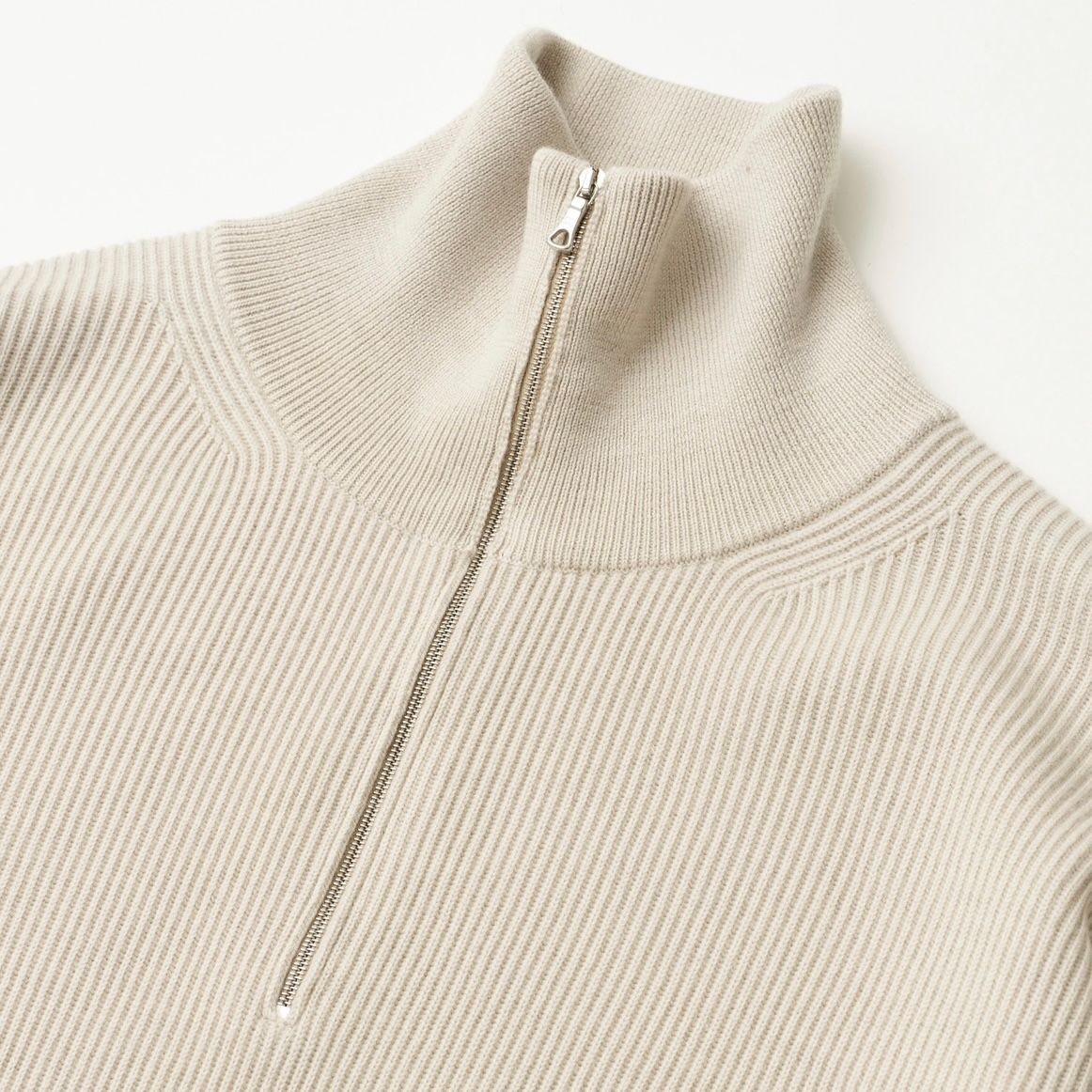【残り一点】Volume Half Zip Up Knit