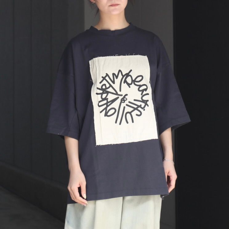 【残り一点】MBLドルマンスリーブプリントS/S Tee