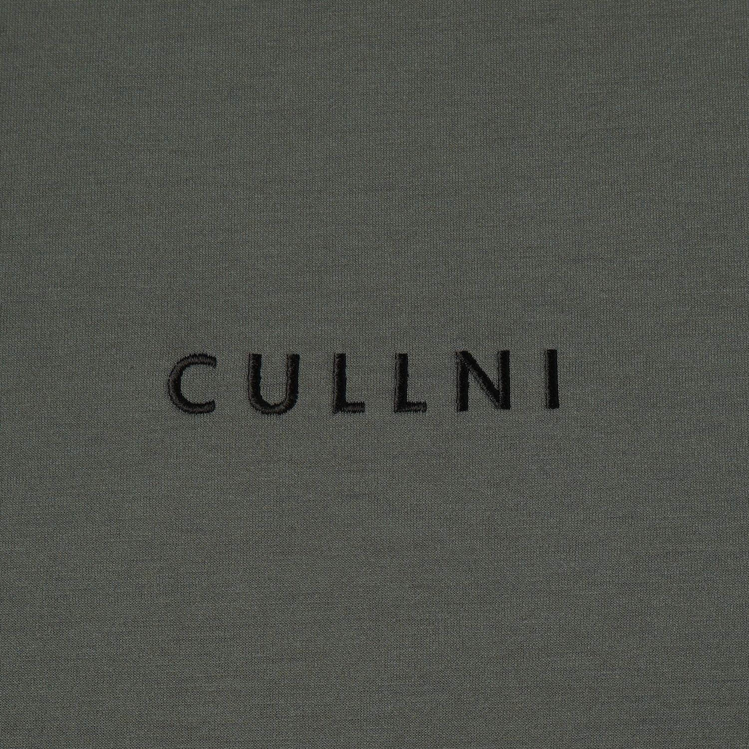 【残り一点】Cullni Logo Embroidery Long Sleeve Pullover