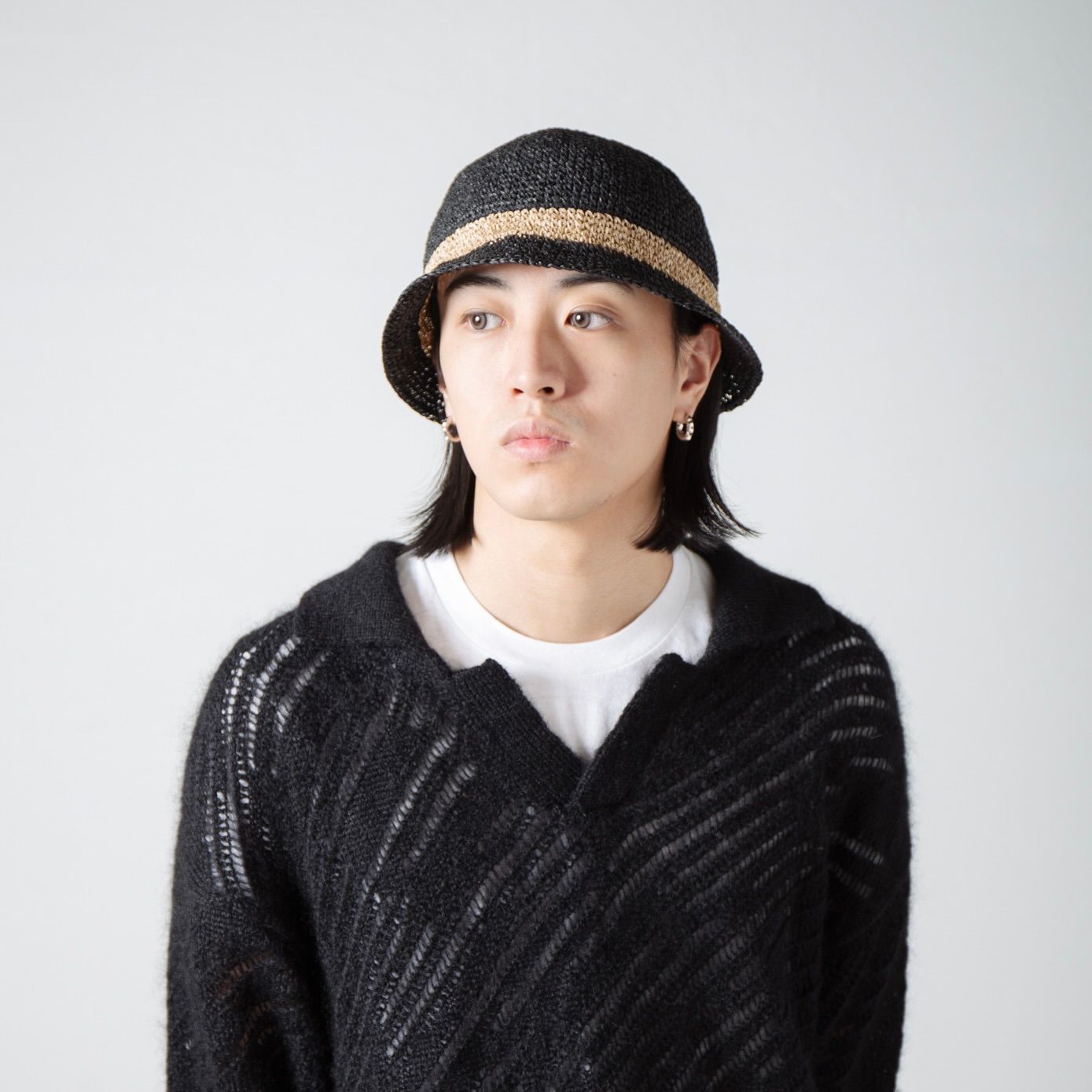 Racal - 【残り一点】Paper Fiber Knit Tulip Hat | ACRMTSM