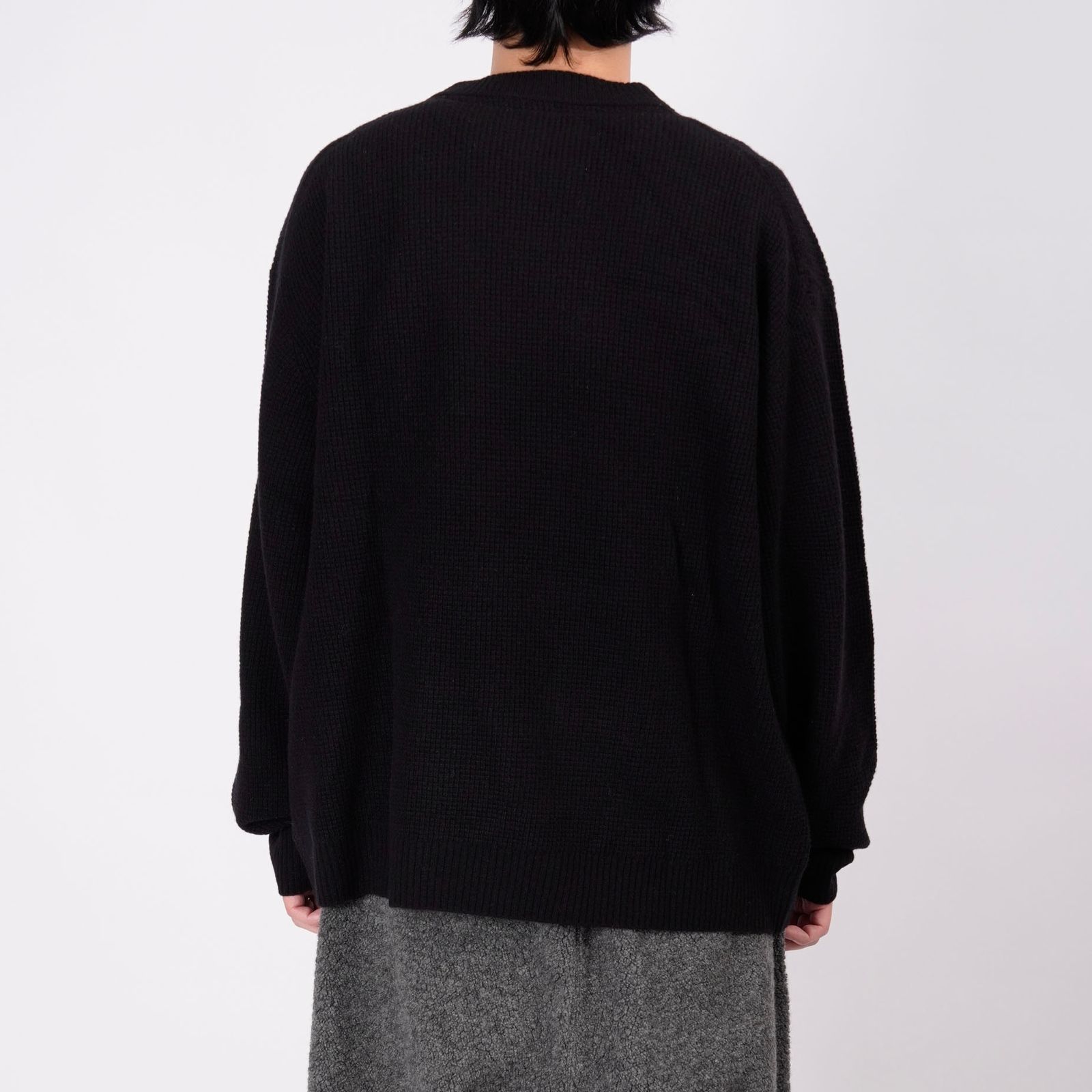 【残り一点】Wool Cashmere Waffle Knit