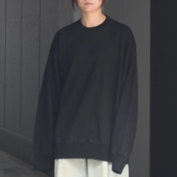 【残り一点】Untwisted Yarn Fade Sweat LS