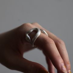 【お取り寄せ注文可能】蛇リング(SILVER)