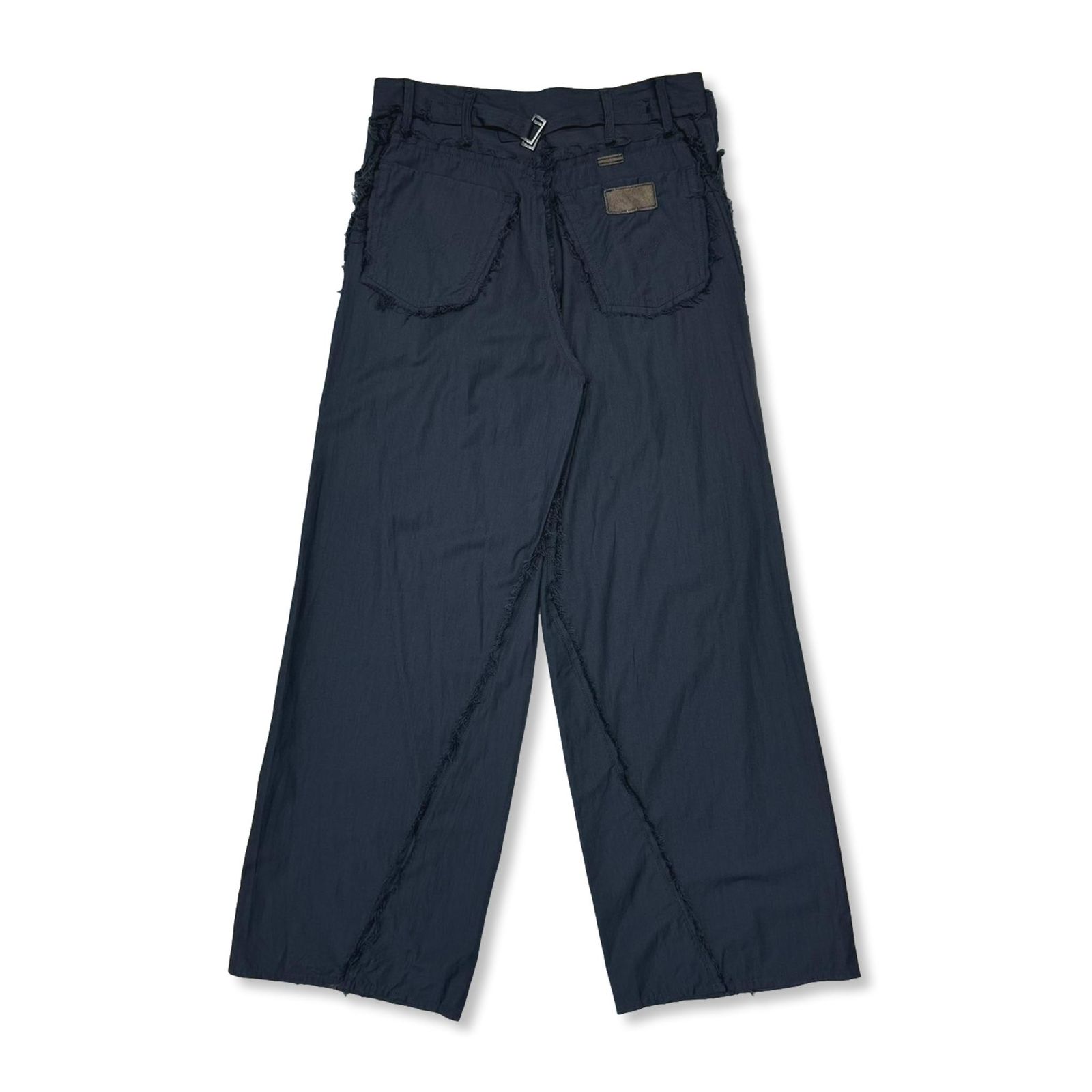 【残り一点】Slash Seam Twist Wide Trousers(VIRGIN WOOL)