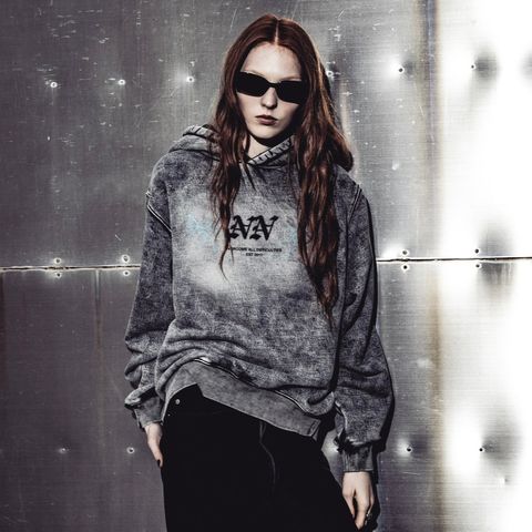 【残りわずか】Faded Bleach Hoodie