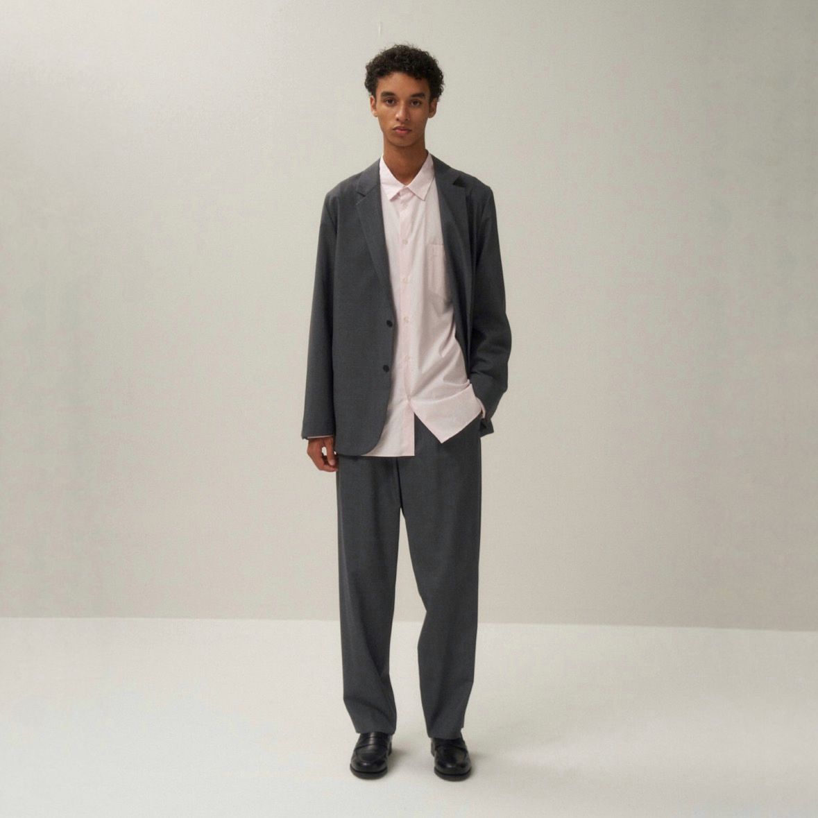 【残り一点】Wool Tropical Loose Fit Pants
