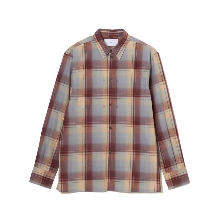SUGARHILL - 【残りわずか】Ombre Plaid Panel Pocket Blouse 