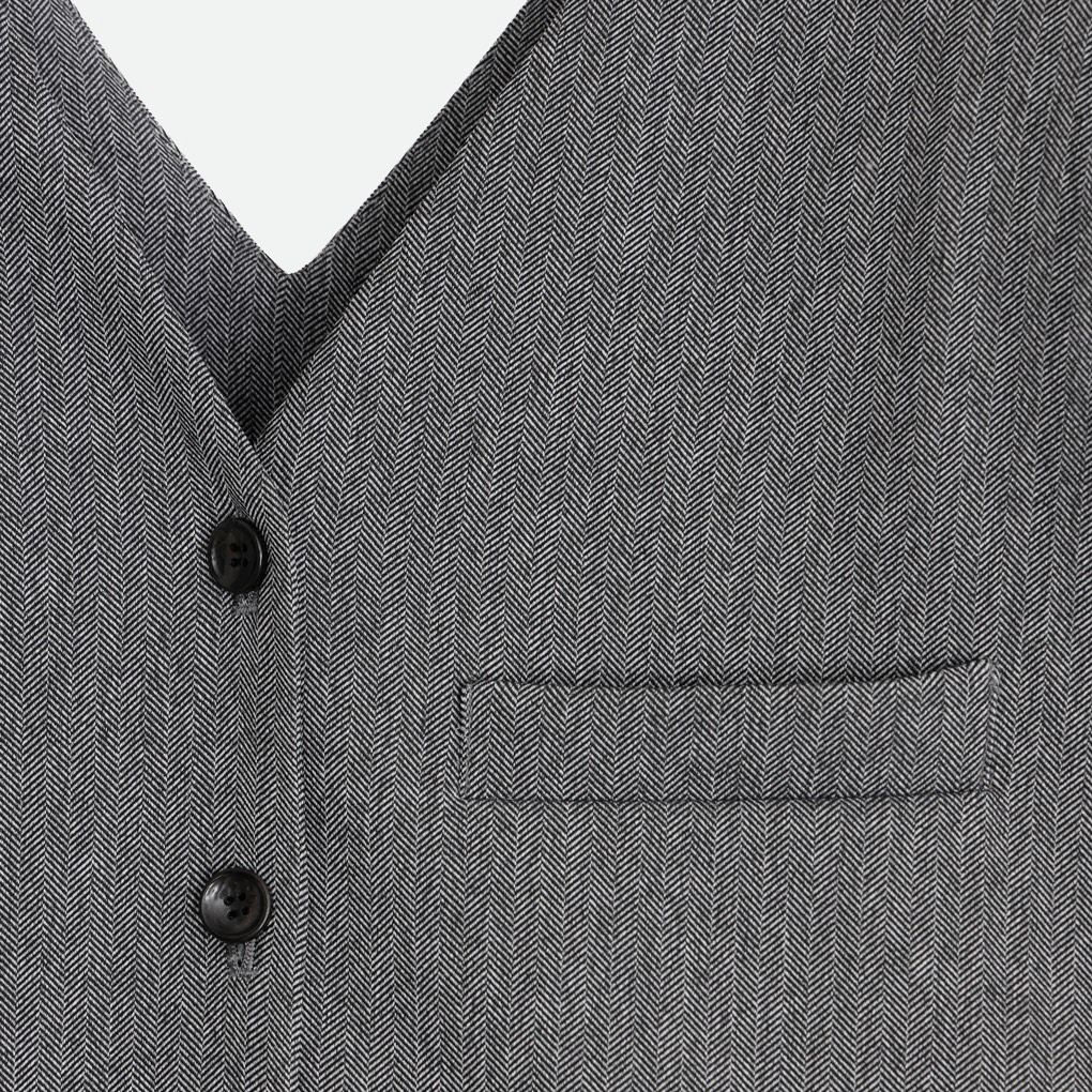 【残り一点】Retro Padded Vest Jacket