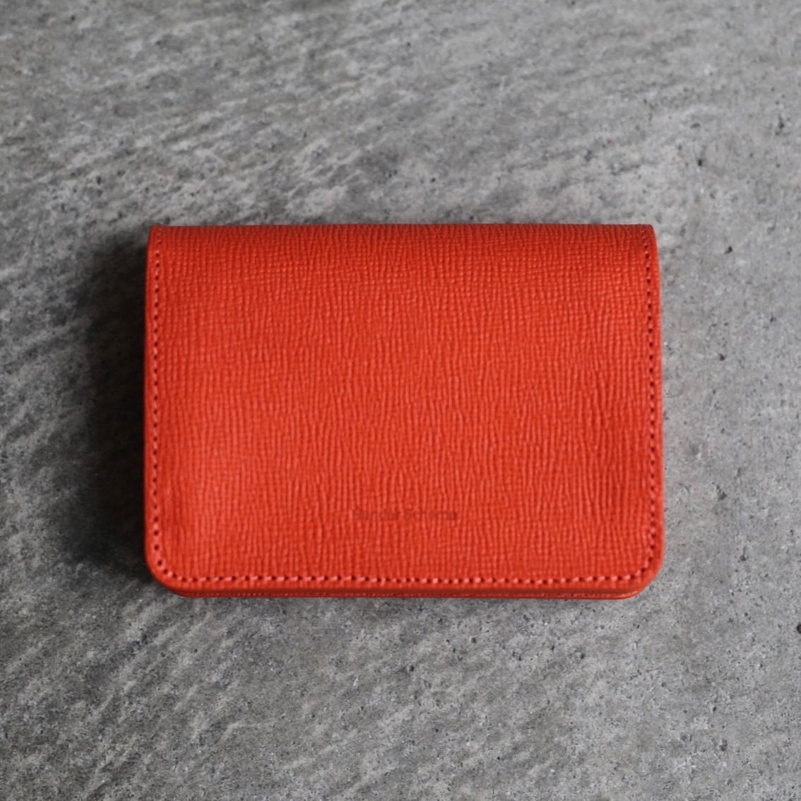 【再販売通知受付可能】Flap Billfold(ORANGE)