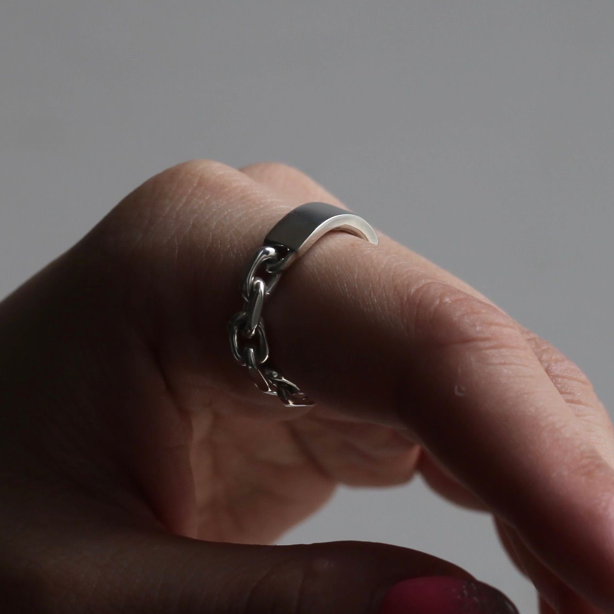 【お取り寄せ注文可能】Cable ID Ring(SILVER)
