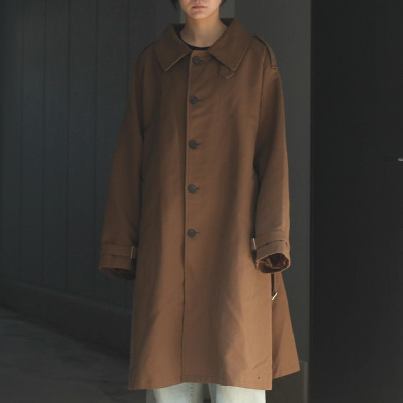 30sリネン ダスターコート モーターサイクル　1930s フランスヴィンテージ French Army M35 Motorcycle Coat Linen Dead Stoc