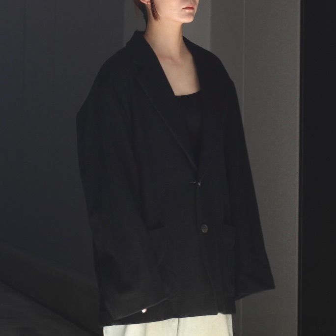 【残り一点】Wool/Cashmere Fleece Single Breasted Jacket