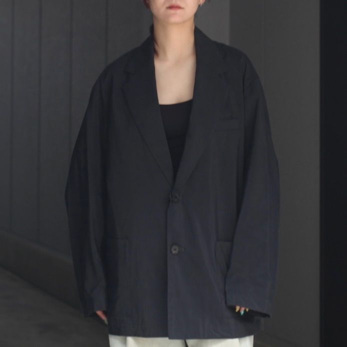 【残り一点】Silk/Nylon Single Breasted Jacket