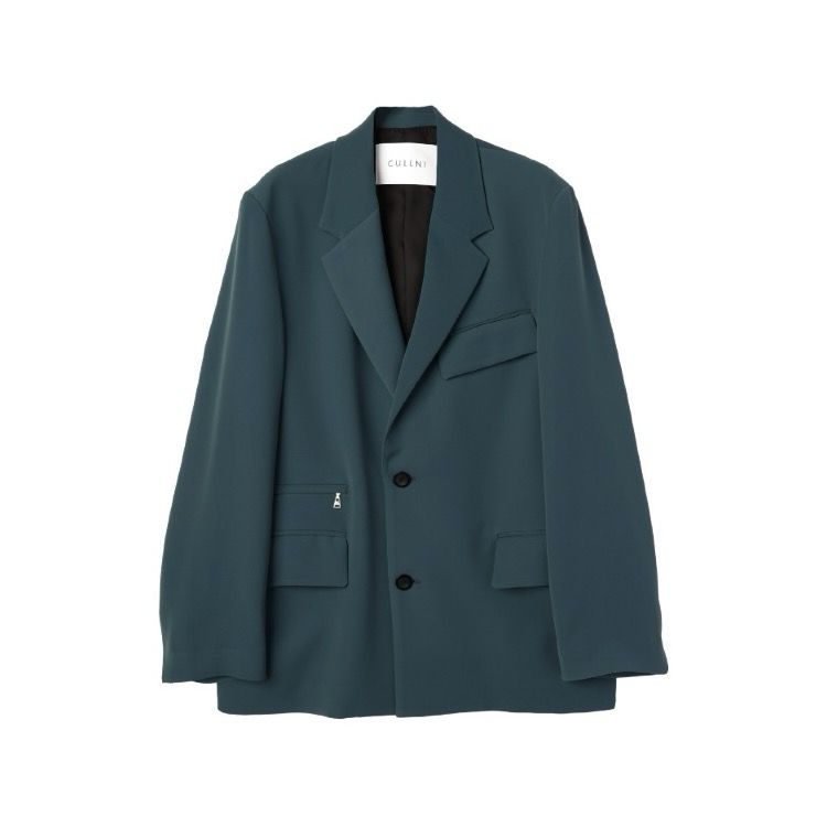 【くく様】CULLNI セットアップ CULLNI - 【残り一点】Double Cloth Twill Zip Pocket Tailored